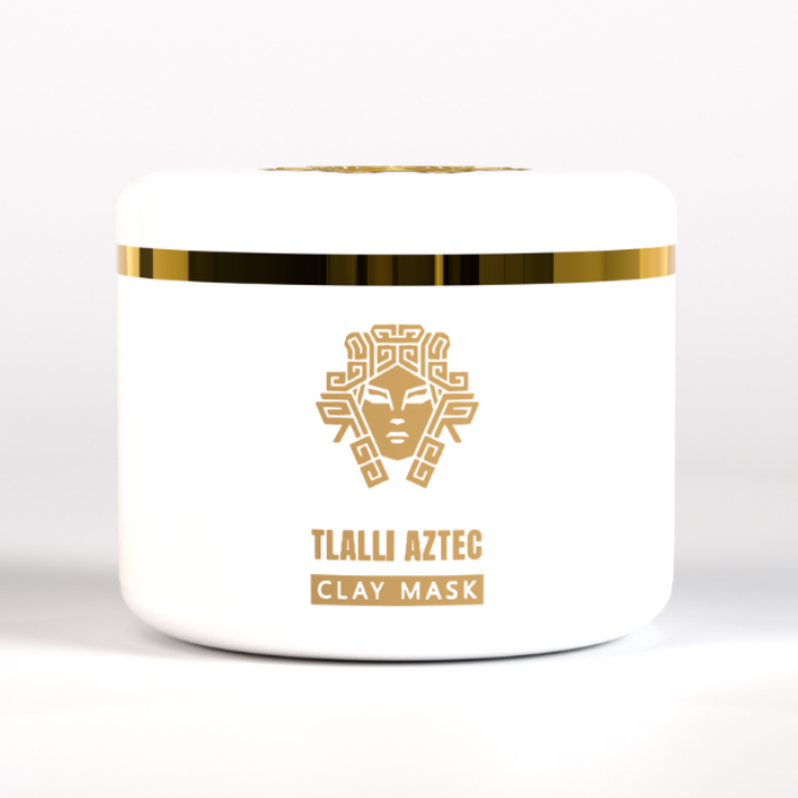 Tlallia Aztec Clay mask 100 pure , vegan tightenting for a youthful glow